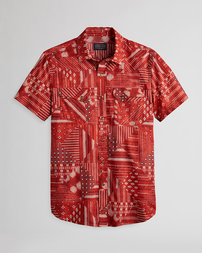 MEN'S SHORT-SLEEVE LARAMIE SNAP-FRONT SHIRT